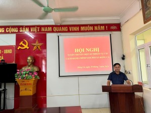 HỘI NGHỊ TUYÊN TRUYỀN CẢI CÁCH HÀNH CHÍNH