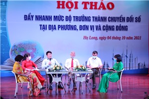 Hội thảo đẩy nhanh mức độ chuyển đổi số